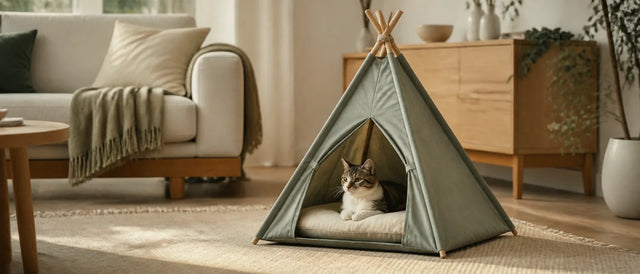 Crea lo spazio per dormire che gli animali scelgono per sé