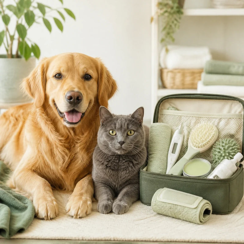 Pet health, hygiene and recovery essentials for dogs, cats and horses