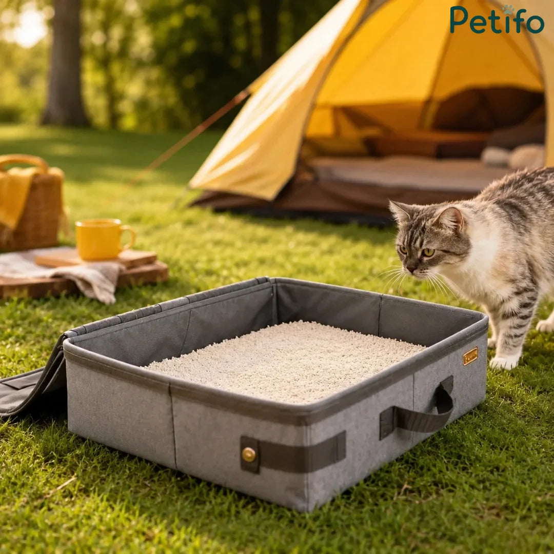 Lettiera portatile per gatti