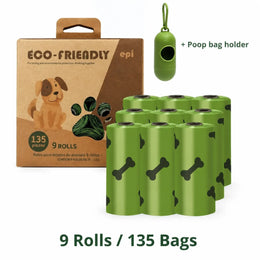 9 Rotoli (135 sacchetti) + Supporto