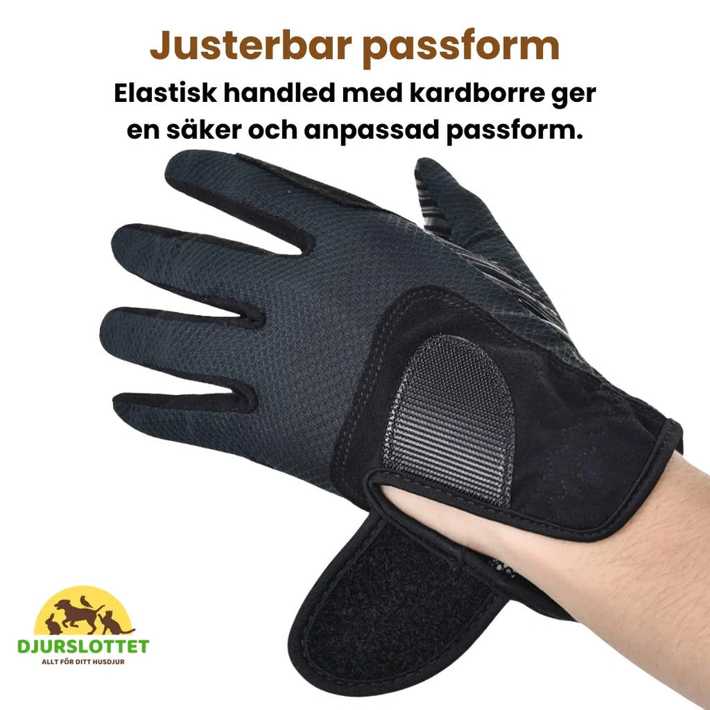 Boodun Riding Gloves horse Adjustable fit - Petifo