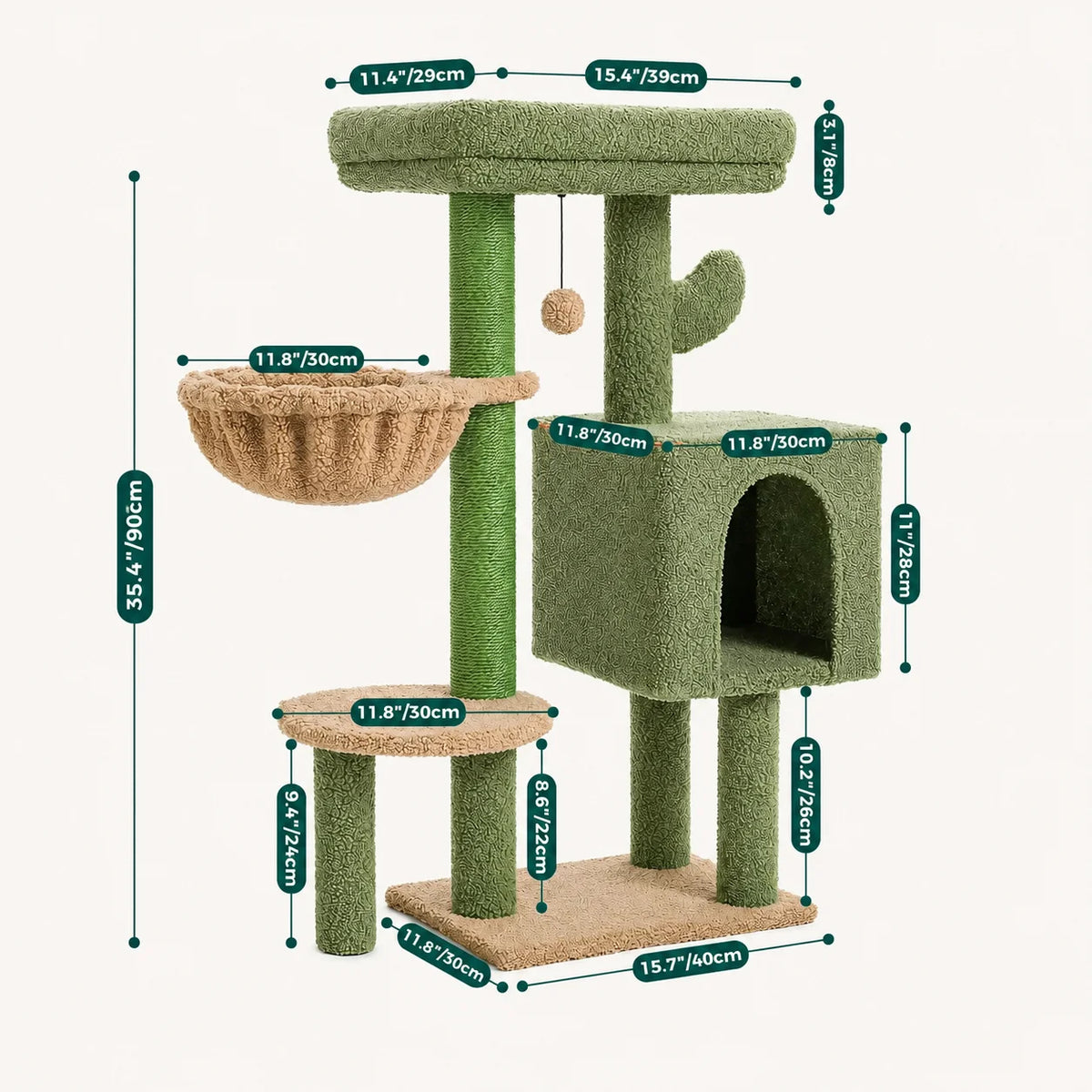 Cactus Cat Tree - Petifo