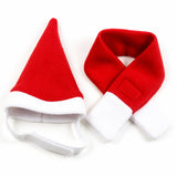 Cappello e sciarpa di Natale per animali domestici