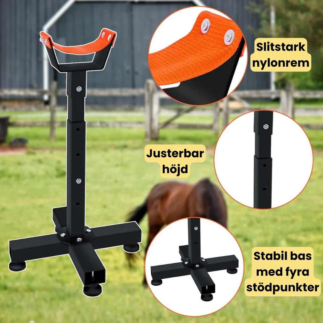 Adjustable Hoof Stand for horse Durable nylon strap - Petifo