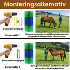 Massage brush for horse Mounting options - Petifo