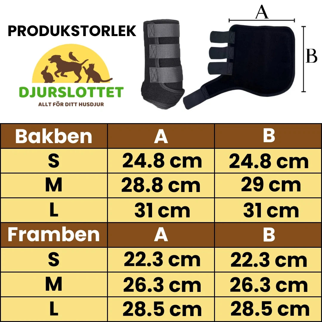 Product size of Leg Boots for Horse - Petifo