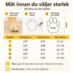 Size guide SolStep Dog Shoes for Summer - Petifo