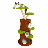Albero per gatti in legno massello