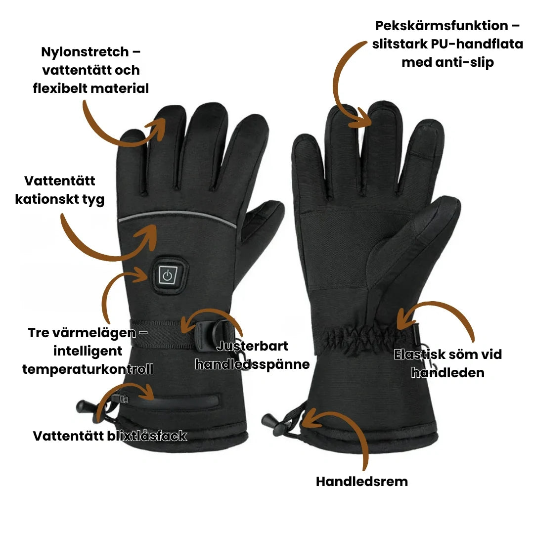 Heated Gloves for Dog Owners Specifications Petifo