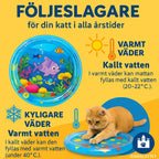water-filled activity mat for cats – suited to warm and cold weather
