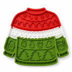 Tappetino natalizio MerryLick su sfondo bianco – Petifo