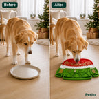 Prima e dopo: snack più duraturo con MerryLick – Petifo