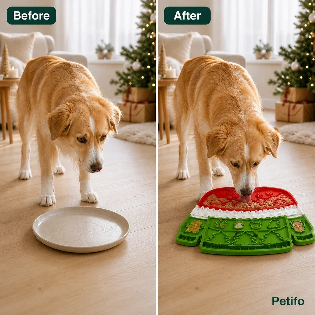 Prima e dopo: snack più duraturo con MerryLick – Petifo