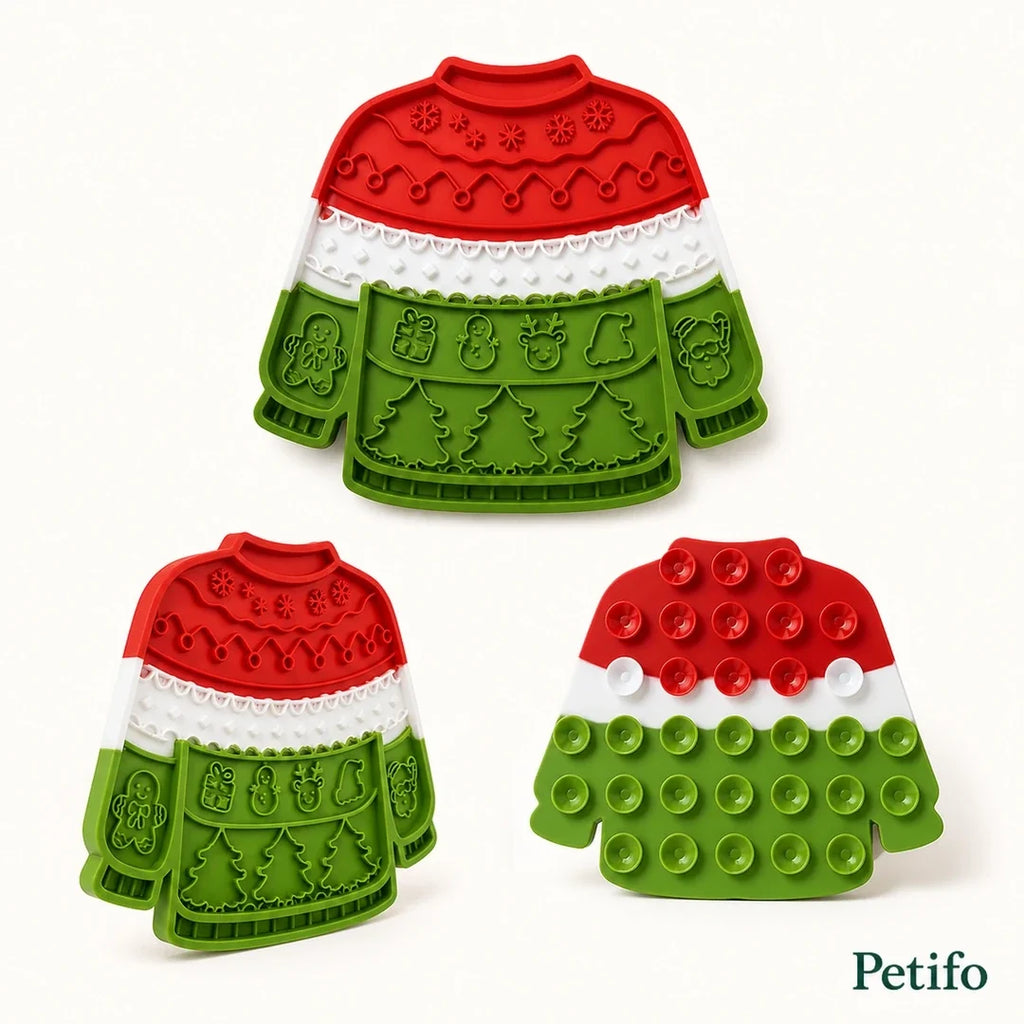 Vista anteriore e posteriore con ventose di MerryLick – Petifo