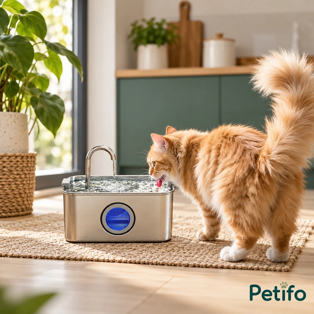 PawHut 3.2 L Pet Water Fountain – lifestyle - Petifo