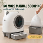 Automatic cleaning and 8 litre waste drawer - Petifo