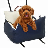 Seggiolino auto e cuccia da viaggio per cani PawHut