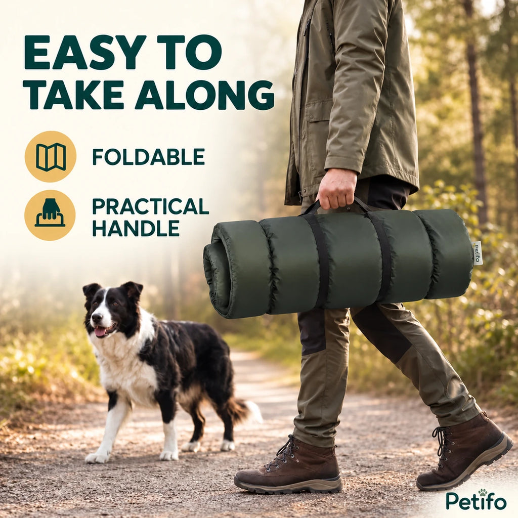 PawHut Foldable Dog Bed – portable - Petifo