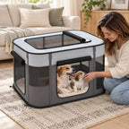 PawHut foldable pet playpen – home lifestyle – Petifo