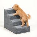 PawHut Four-Step Pet Stairs – hero - Petifo