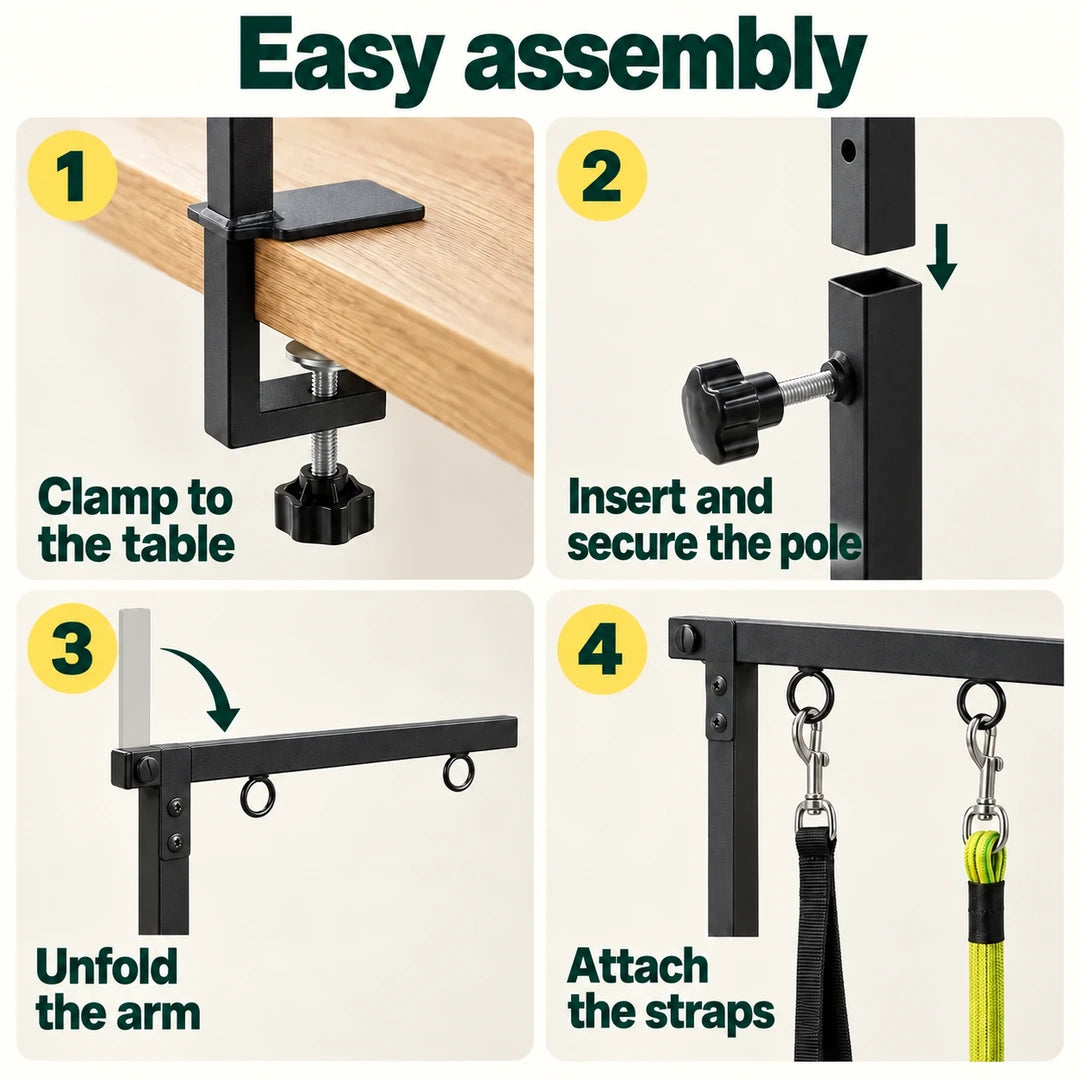 Pet Grooming Support Arm assembly - Petifo