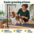 Pet Grooming Support Arm home grooming - Petifo