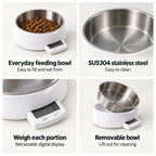 UpFeed Pro Pet Bowl with Scale, product view 7 - Petifo