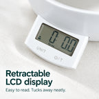 UpFeed Pro Pet Bowl with Scale, product view 8 - Petifo